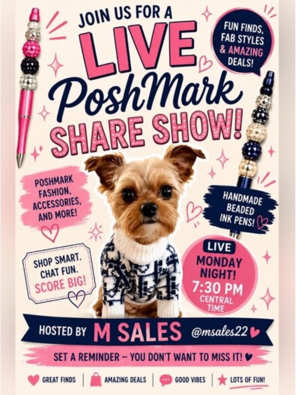 Show flyer💞